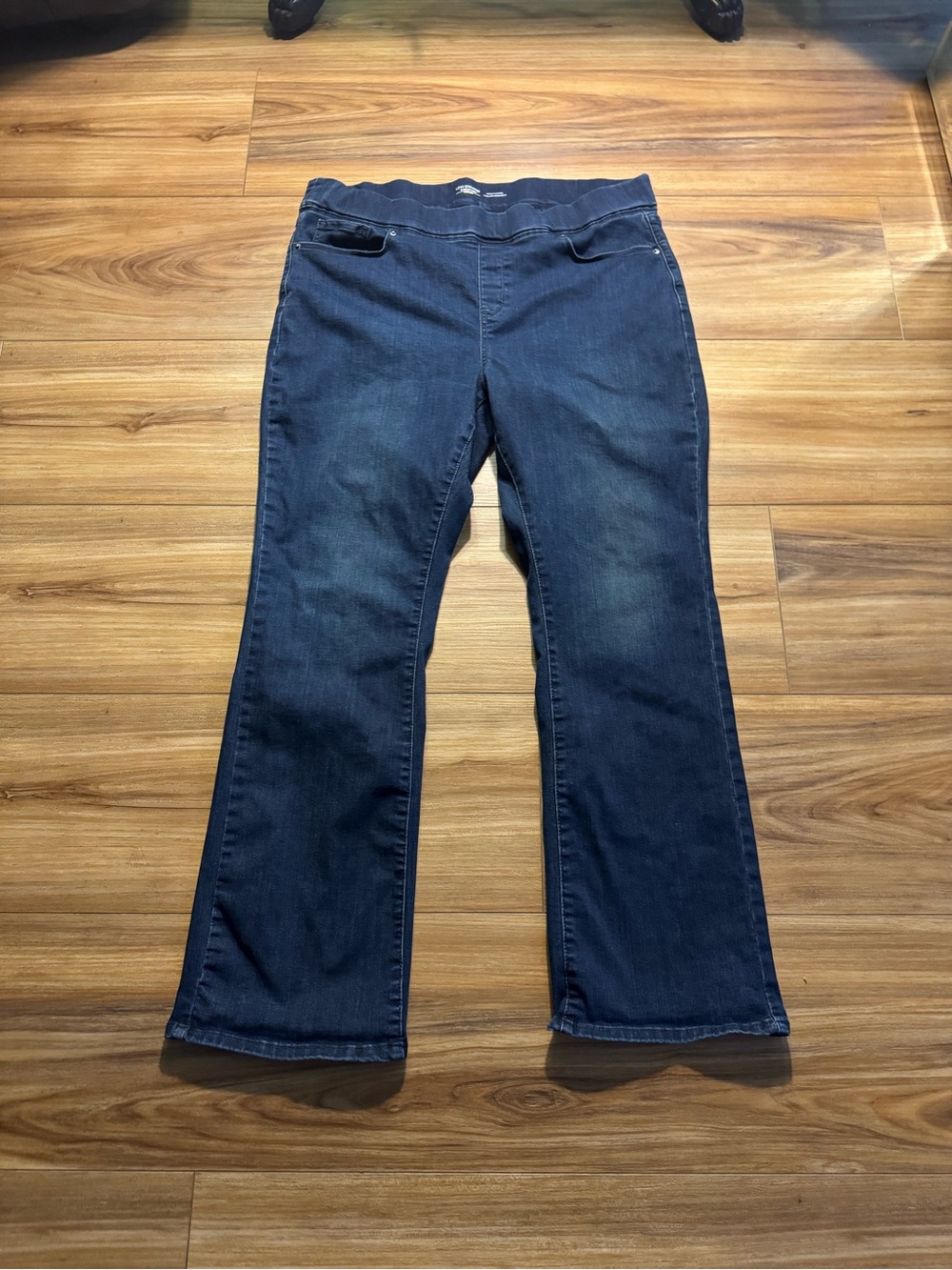 Signature by Levi Strauss Dark Indigo Bootcut Jeans